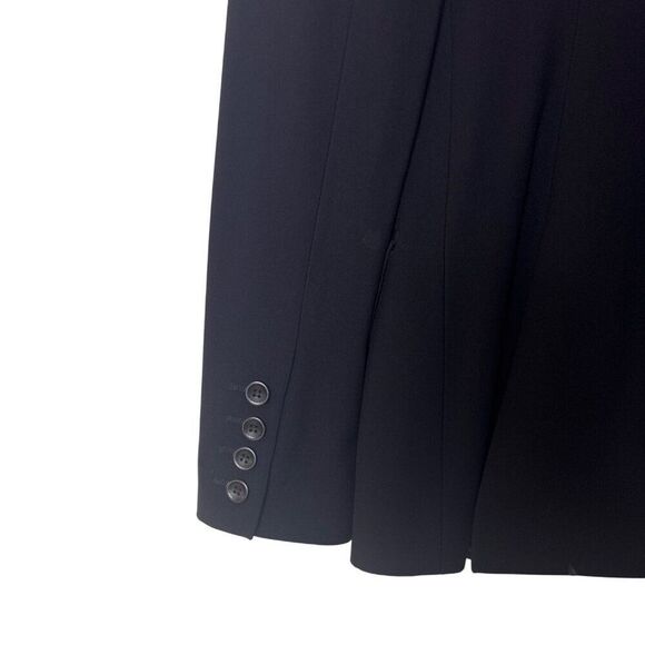 Stella McCartney Womens Black Tailored Blazer 98% Wool Blend Size 38 - Picture 6 of 10